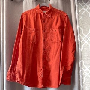 American Living Orange Flannel Size Medium